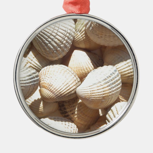 Seashells Metal Tree Decoration (Front)