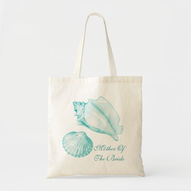 Seashells Mother of the Bride Tote Bag (Front)