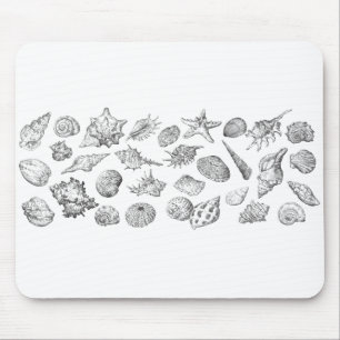 Seashells Mouse Mat