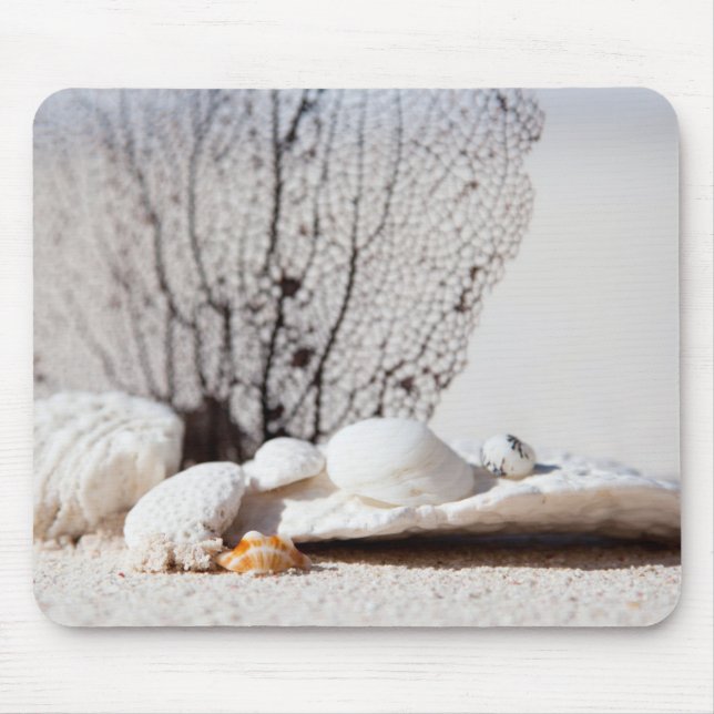 Seashells Mouse Mat (Front)