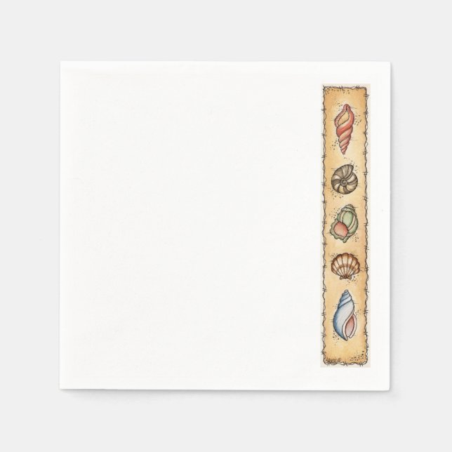 Seashells Napkin (Front)