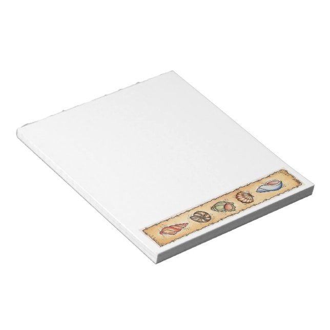 Seashells Notepad (Angled)