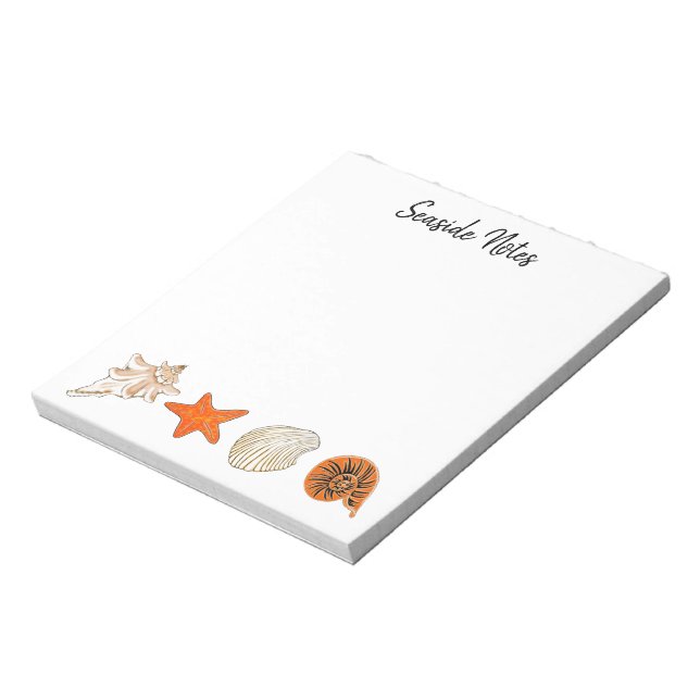 Seashells  notepad (Rotated)