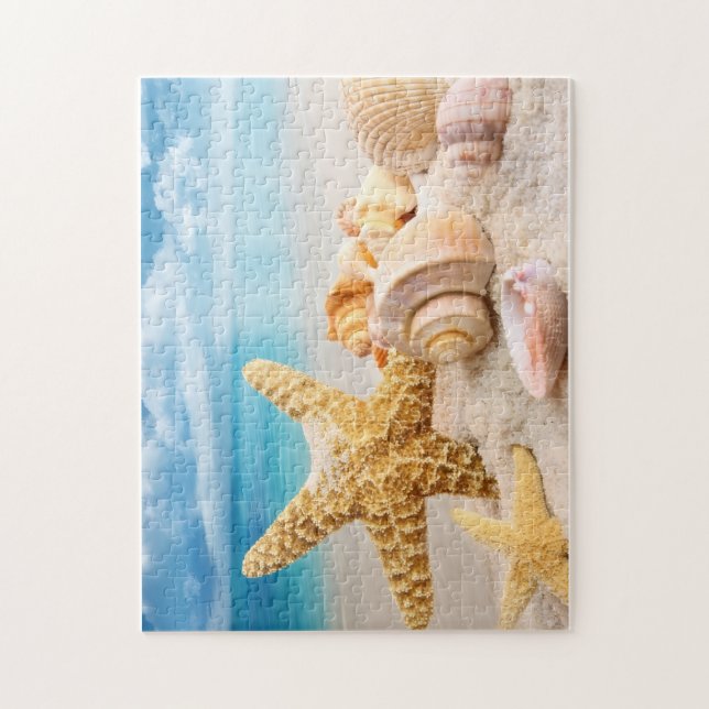 Seashells on the beach 252 piece Puzzle (Vertical)