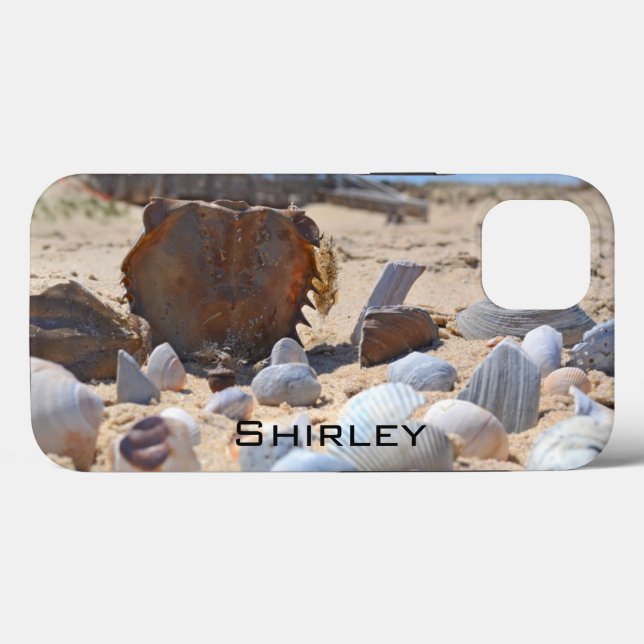 Seashells On The Beach by Shirley Taylor Case-Mate iPhone Case (Back (Horizontal))