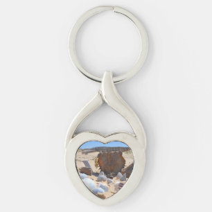 Seashells on the Beach by Shirley Taylor Key Ring