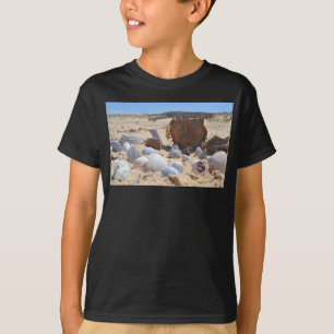 Seashells on the Beach by Shirley Taylor T-Shirt