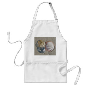 Seashells on the Beach Coordinating Items Standard Apron