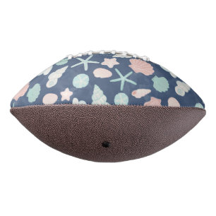 seashells pattern american football