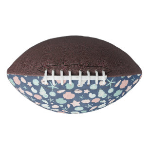 seashells pattern american football
