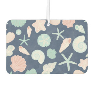 seashells pattern car air freshener
