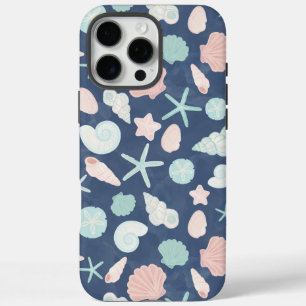seashells pattern iPhone 16 pro max case