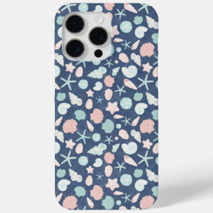 seashells pattern iPhone 15 pro max case