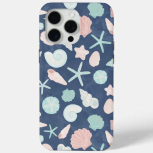 seashells pattern iPhone 15 pro max case