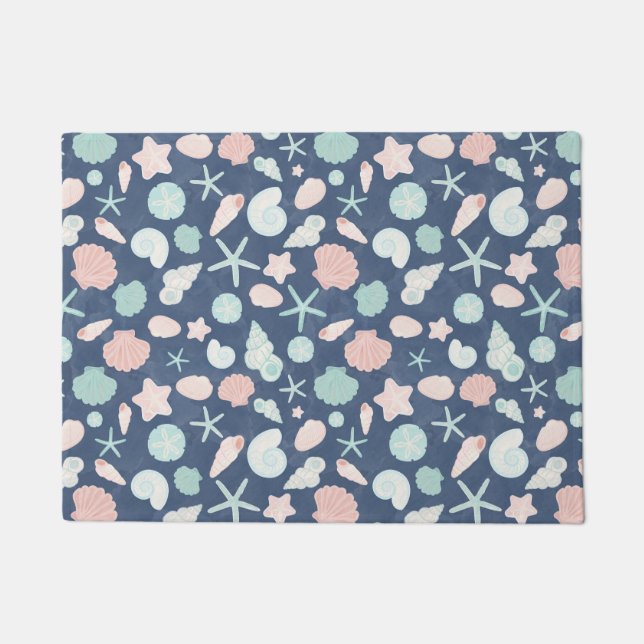 seashells pattern doormat (Front)