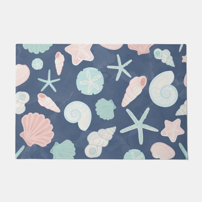 seashells pattern doormat (Front)