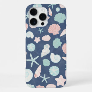 seashells pattern iPhone 16 pro max case
