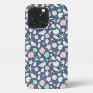 seashells pattern iPhone 13 pro case