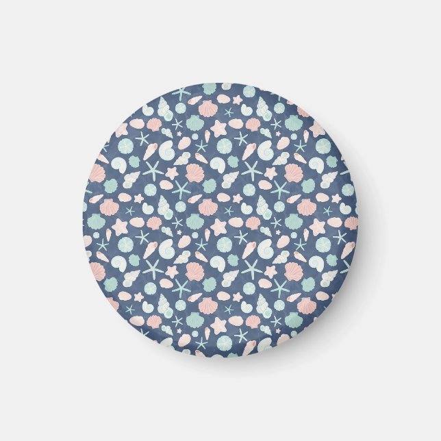 seashells pattern magnet (Front)