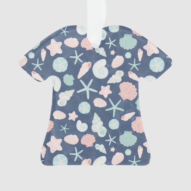 seashells pattern ornament (Front)