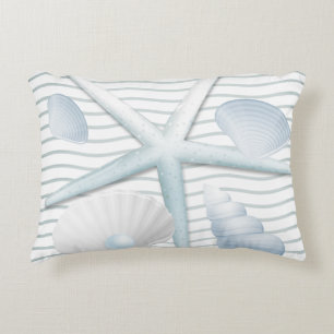 Seashells & Pearls Decorative Cushion