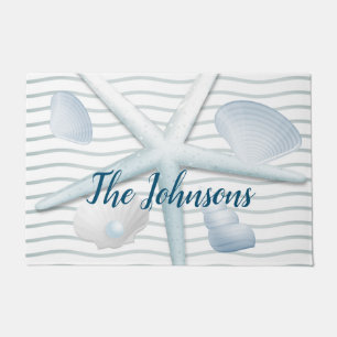 Seashells & Pearls Doormat