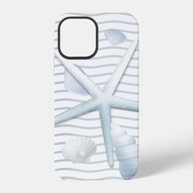 Seashells & Pearls iPhone Case (Back)