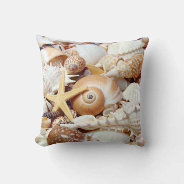 Seashells Pillow (Front)