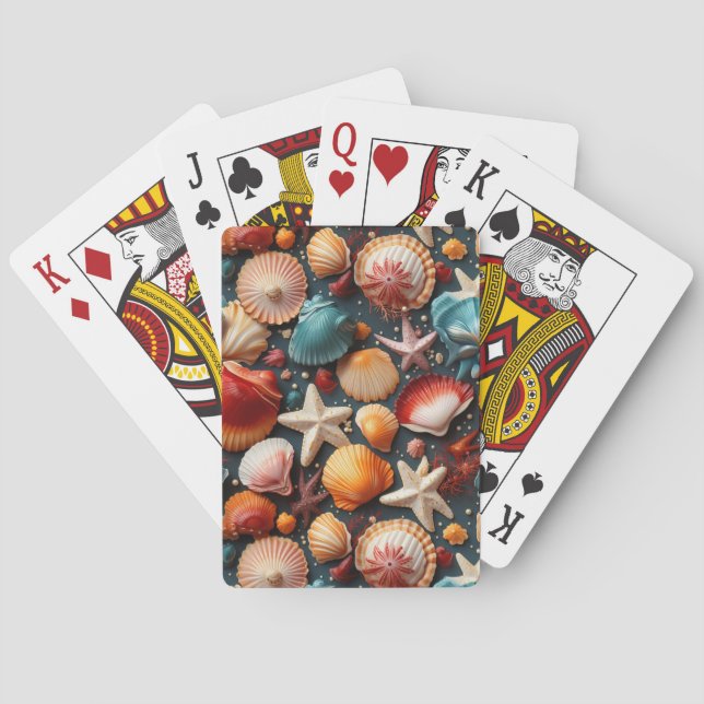 Seashells Playing Cards (Back)