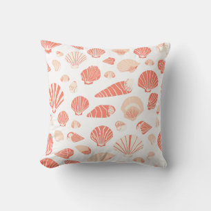 Seashells Pretty Coastal Cushion