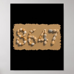 Seashells Sea Shells Summer Beach Poster