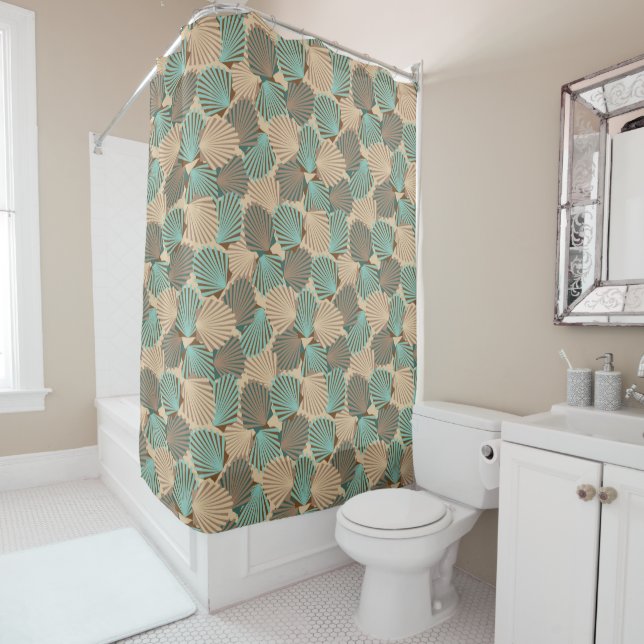 Seashells Shower Curtain (In Situ)