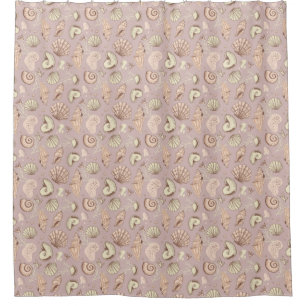 Seashells  shower curtain