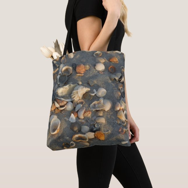 Seashells Tote Bag (Close Up)