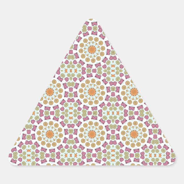 Seashells Triangle Sticker (Front)