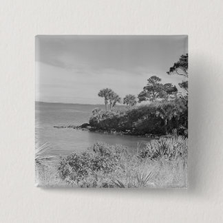 Seashore 15 Cm Square Badge