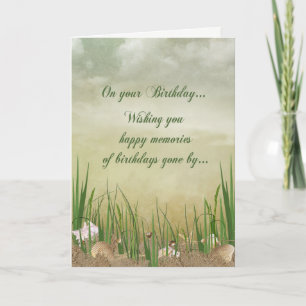 Seashore Birthday Card