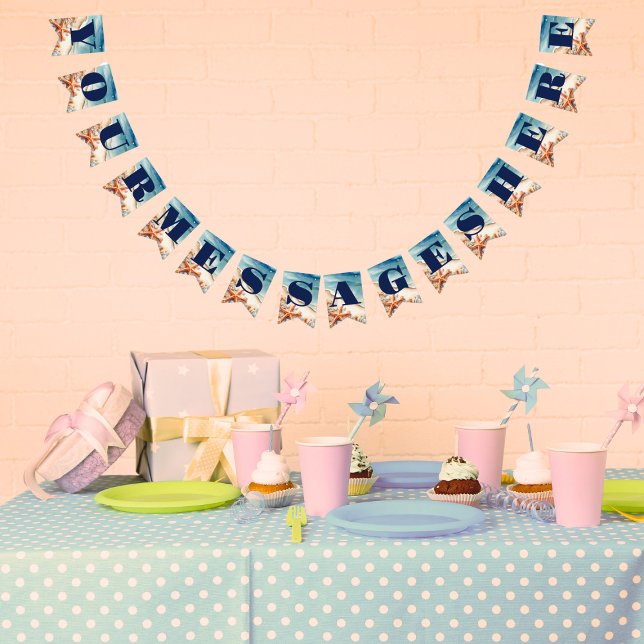 Seashore Bliss Beach Party Bunting (Creator Uploaded)