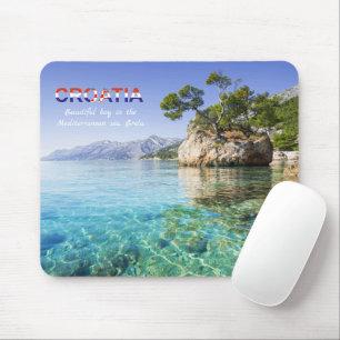 Seashore near Brela Dalmatia Croatia Mouse Mat