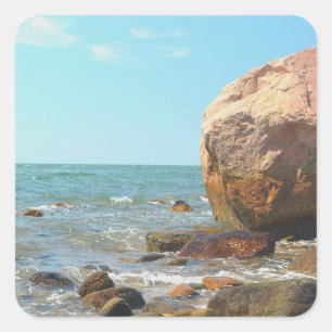 Seashore Scene Sticker