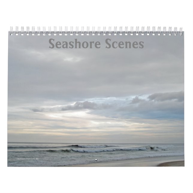 Seashore Scenes Calendar (Cover)