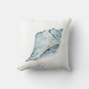 Seashore Shell Throw Pillow