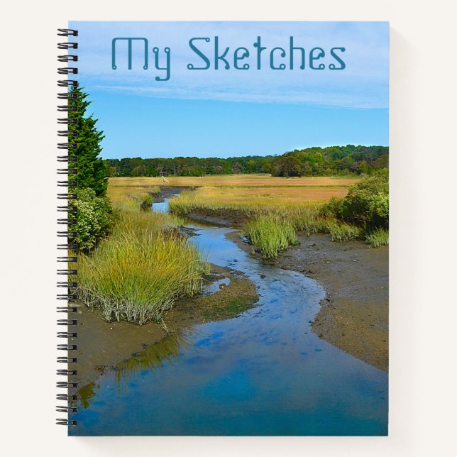 Seashore Sketch Notebook (Front)