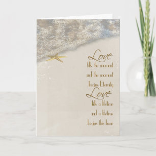 Seashore Star Wedding Invitation