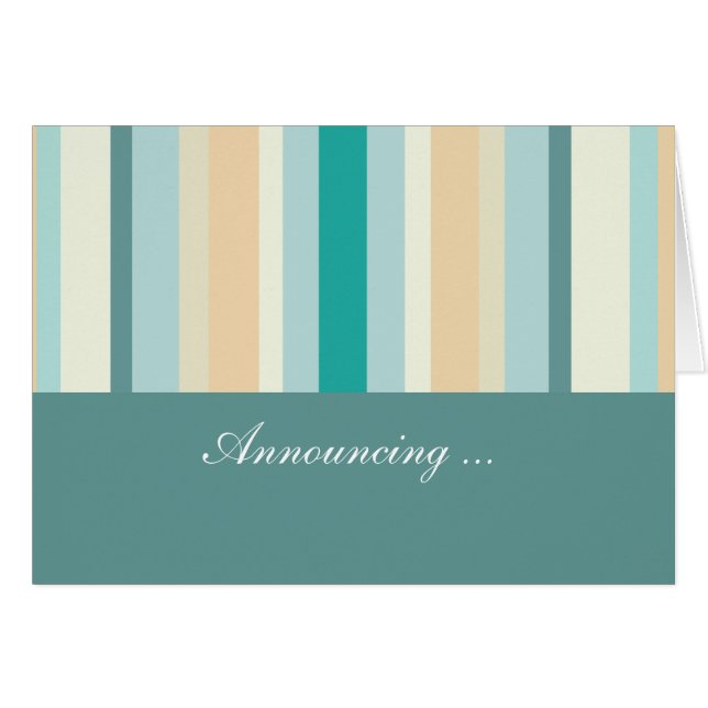 Seashore Stripes Pattern (Front Horizontal)