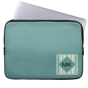 Seashore Stripes Pattern Laptop Sleeve