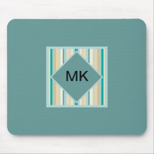 Seashore Stripes Pattern Mouse Mat