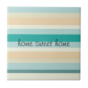 Seashore Stripes Pattern Tile