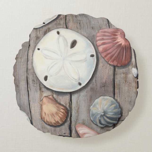 Seashore Treasures Round Cushion (Front)