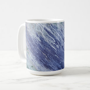 Seashore Water Abstract Art Mug Cup
